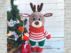 Crochet Amigurumi Pattern Christmas Reindeer Harry