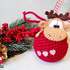 261 Crochet Pattern - Moos or Reindeer on a bauble - Amigurumi PDF file by Knittoy CP