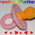 Lovely pacifier - Crochet Pattern