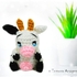 Crochet pattern Little cow PDF English - Deutsch- Dutch Ternura amigurumi