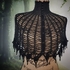 Victorian Vampire Cobweb Capelet - Häkelanleitung