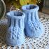 Baby Booties Knitting Pattern