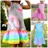 Sommerkleid RAINBOW DRESS Gr. 86 - 140