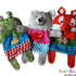 Savings package Baby Comforter "Best Buddies" - Knitting pattern