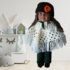 Crochet Pattern doll poncho and hat