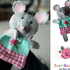 Baby Comforter Mouse- Knitting pattern