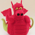 Welsh Dragon Tea Cosy Knitting Pattern