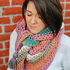 Easy crochet triangle scarf pattern