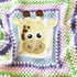 Crochet giraffe blanket PDF pattern