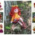 Crochet- and Knittingpattern Doll Lalin, Autumn Girl