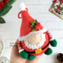 Crochet Christmas Santa Gnome Ornament Pattern