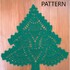 Pattern Holiday Tree Table Mat - PH-601