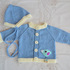 BABY SET IN 3 GRÖßEN -  JACKE MIT APPLIKATION UND TEUFELSMÜTZE * RVO