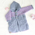 Baby- & Kinderjacke "Jonna", (Gr. 50-128, Reliefmuster)