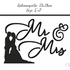 Stickdatei Mr and Mrs 13x18