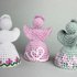 Cute Angel "Lovely" for Embroidery - Crochet Pattern