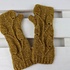 Knitting pattern fingerless gloves "Golden Leaves"