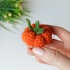 Little pumpkin keychain crochet pattern