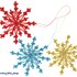 Crochet Pattern Christmas Snowflake Ornaments (4)