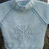 Knitting pattern kids jumper "snowflake"