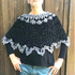 Kuscheliger Poncho "Teddy"