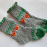 Anleitung Kindersocken mit Fuchsmotiv Gr. 21