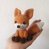 little fox - crochet pattern by NiggyArts