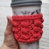 Pattern Goldberry Coffee Cup Cozy