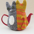 Tail of Two Kitties Tea Cosy Knitting Pattern