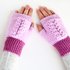 Hand gloves with cable braid (for adults/ children from 6 y.)