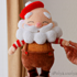 Santa Claus Crochet Pattern (Sankt Nikolaus, Père Noël) Amigurumi