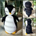 XL Pinguin stehend 30cm groß DIY Häkelanleitung