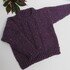 Darcy Crochet Sweater Childs Aran Pattern