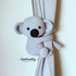 Koala Curtain Tie Back Crochet Pattern