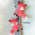 Fox Curtain Tie Back Crochet Pattern