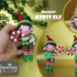 Ornament Christmas elf crochet pattern