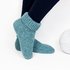 Warm house socks "Calm" (size 35-46, knitted look)