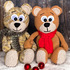 cuddling bear - crochet patterns