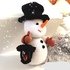 Snowman. Crochet pattern