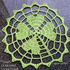 Pattern "Oxalis" Lucky Clover Doily