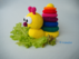 Stacking Toy Little Snail "Schnecki" - Crochet Pattern from Häkelini