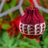 Strickanleitung für Christbaumkugel-Überzug mit Hebemaschenmuster