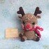 Rudy the Reindeer- Crochet Amigurumi Pattern PDF- English