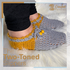 Crochet TWO-TONED Slippers Pattern