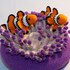 Crochet Pattern for Clownfish with Sea Anemone