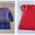 Mädchen Kleid mit Blume * Strickanleitung in 3 Größen * 2 - 6 Jahre