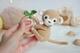 Crochet pattern baby rattle monkey