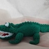 Häkelanleitung für ein Krokodil, Amigurumi