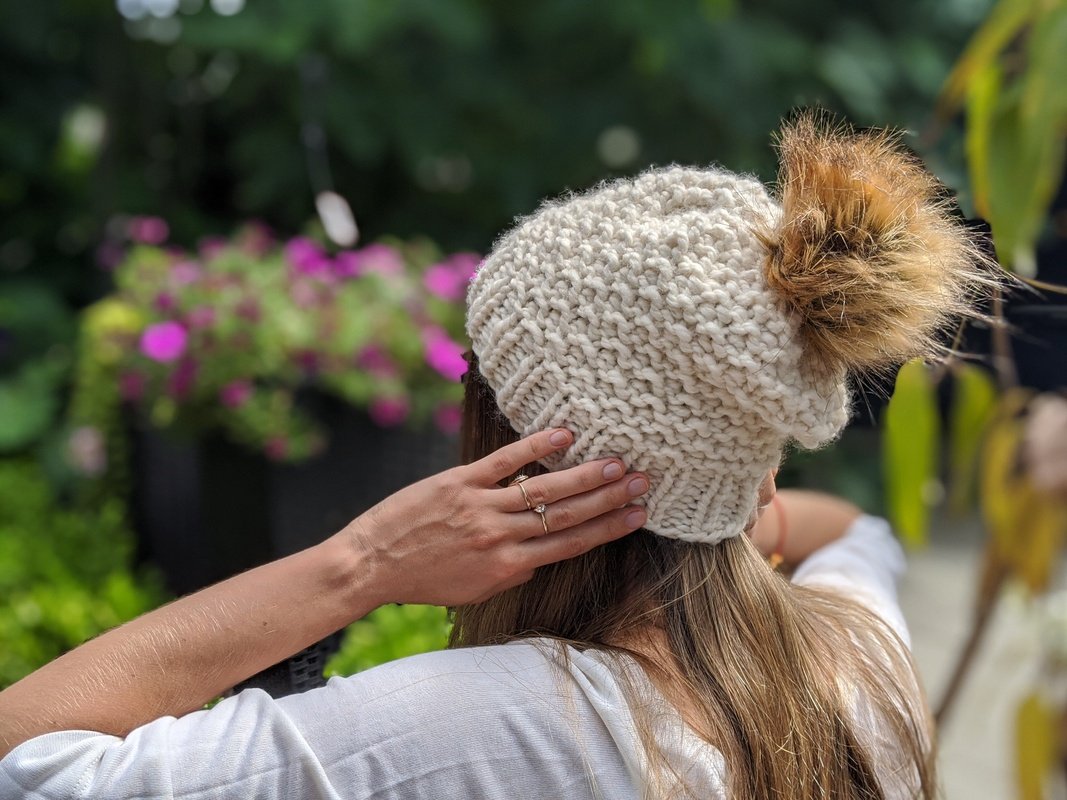 Snowflake Knit Hat Pattern - Photos and pictures