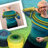 Raglanpullover mit Streifen-Passe, RVO